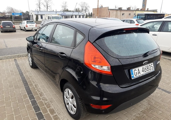Ford Fiesta cena 19500 przebieg: 117370, rok produkcji 2011 z Kościerzyna małe 191